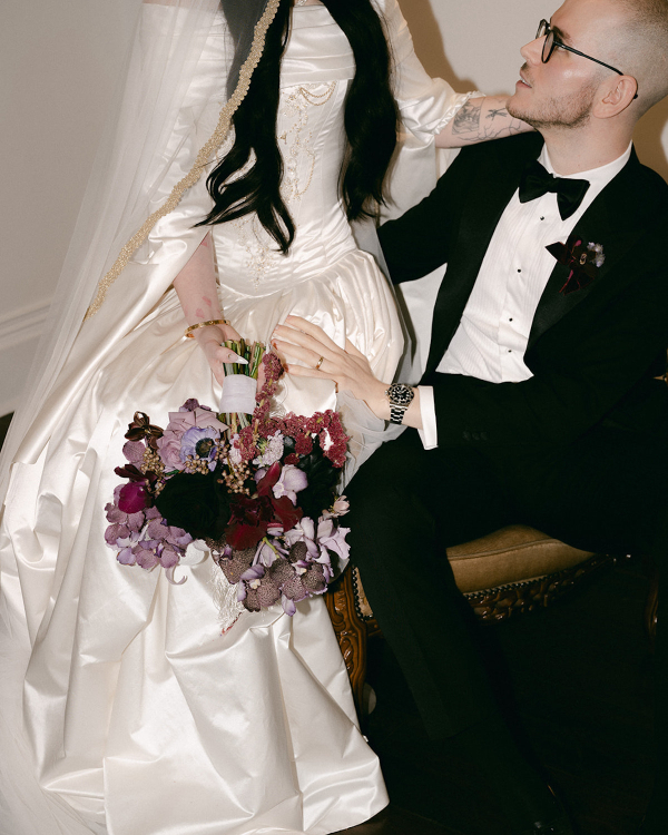 An Opulent & Darkly Romantic Renaissance-Inspired Wedding