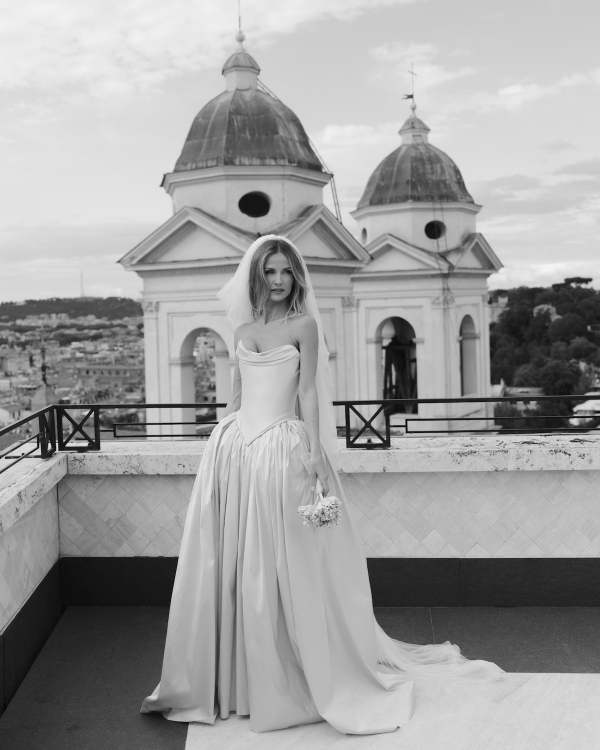 An Elegant & Dreamy Italian Wedding in a Historic Roman Villa