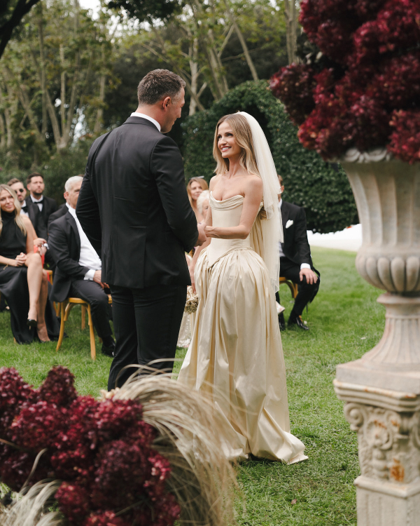 An Elegant & Dreamy Italian Wedding in a Historic Roman Villa