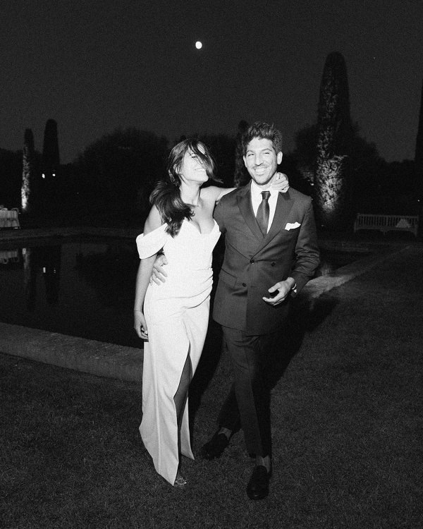 A Bold Cherry Red Wedding Amongst a Spanish Garden Villa