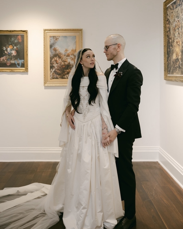 An Opulent & Darkly Romantic Renaissance-Inspired Wedding