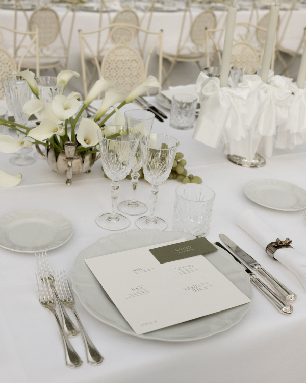 A Timeless & Intimately Elegant Tuscan Villa Wedding