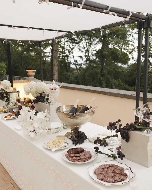 An Elegant & Dreamy Italian Wedding in a Historic Roman Villa