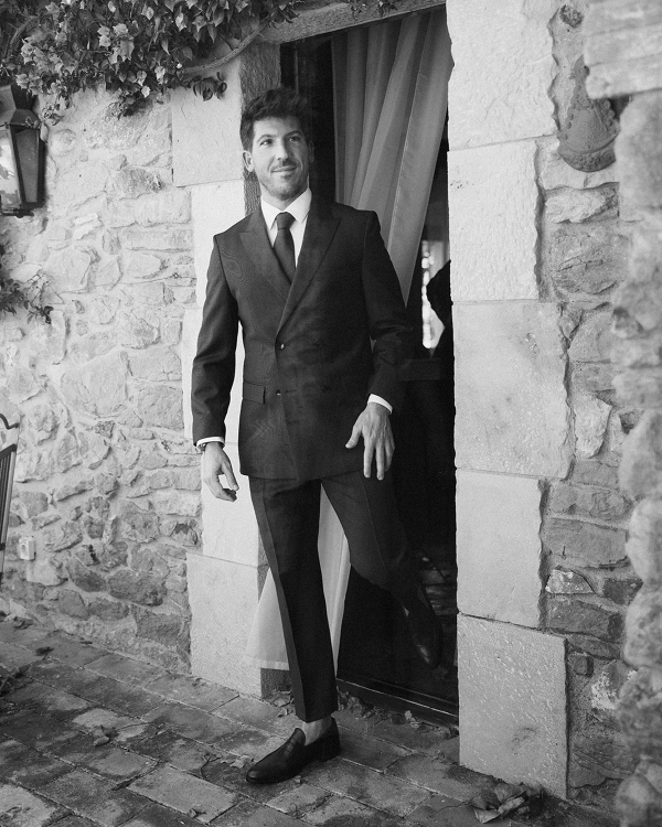 A Bold Cherry Red Wedding Amongst a Spanish Garden Villa