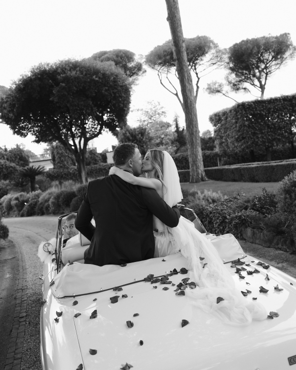 An Elegant & Dreamy Italian Wedding in a Historic Roman Villa