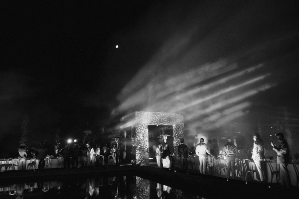 A Bold Cherry Red Wedding Amongst a Spanish Garden Villa