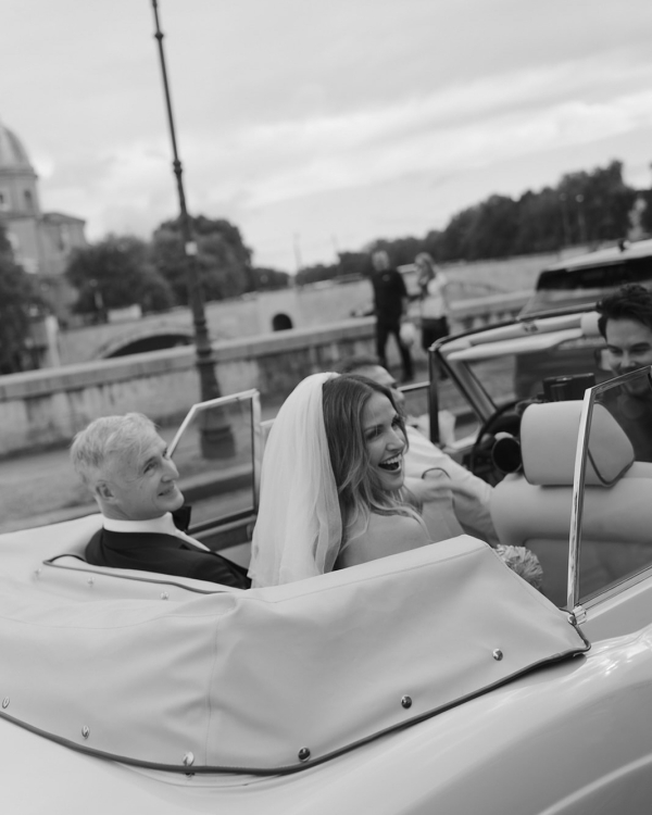 An Elegant & Dreamy Italian Wedding in a Historic Roman Villa