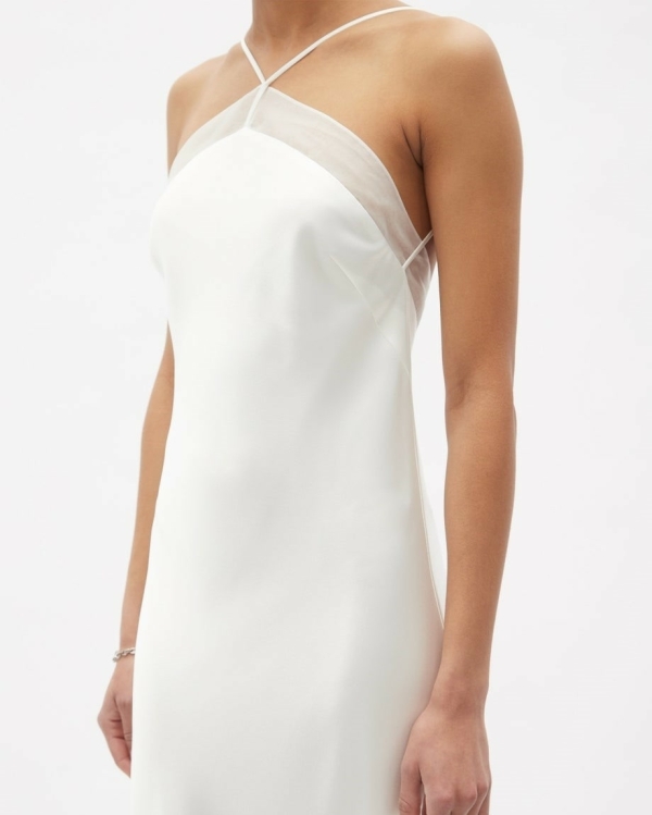 Top 15 Halterneck Wedding Dresses | Danielle Frankel | Best Halter Neck Wedding Gown | Photo