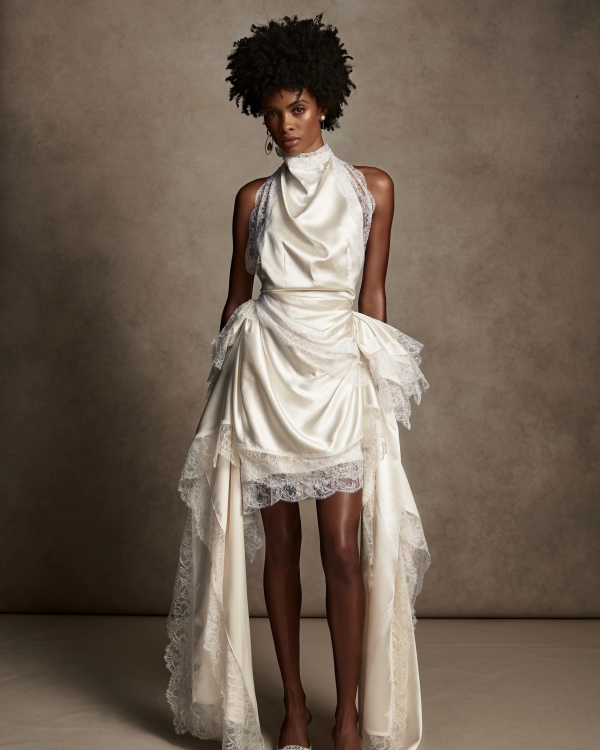 Top 15 Halterneck Wedding Dresses | Danielle Frankel | Best Halter Neck Wedding Gown | Photo