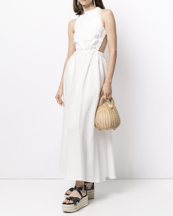 Top 10 White Linen Wedding Dresses for Summer | Stylish Linen Outfits for Weddings