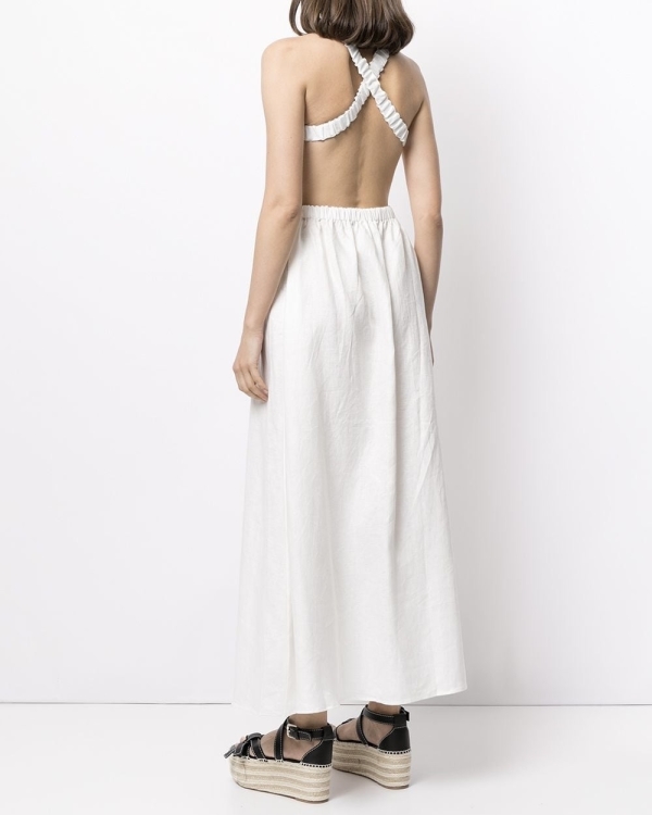 Top 10 White Linen Wedding Dresses for Summer | Stylish Linen Outfits for Weddings