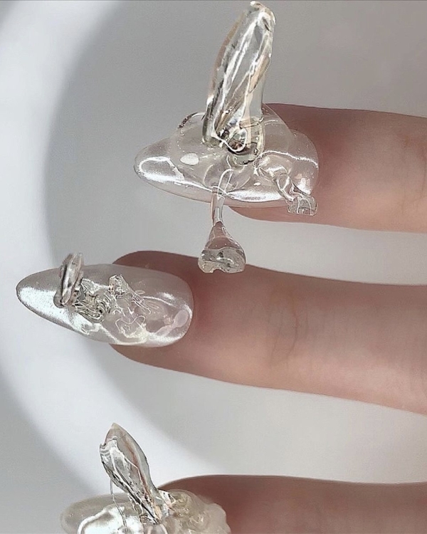 Beautiful Bridal Nail Designs for 2024