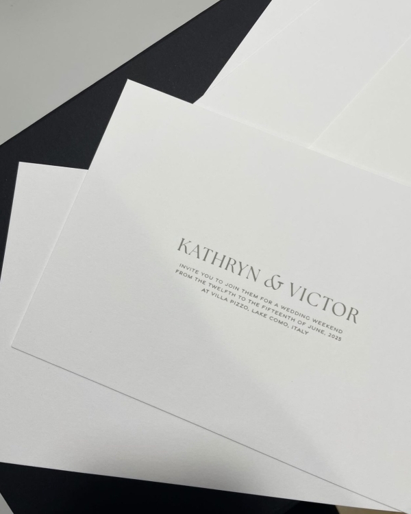 Minimalist Wedding Invitations Inspiration | Ideas for Your Minimalist Bridal Invitations