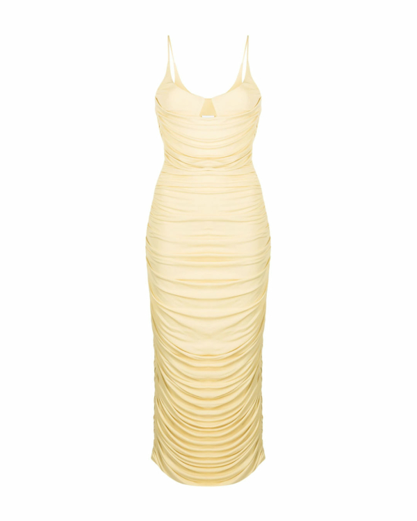 Butter Yellow Bridesmaid Dress Edit