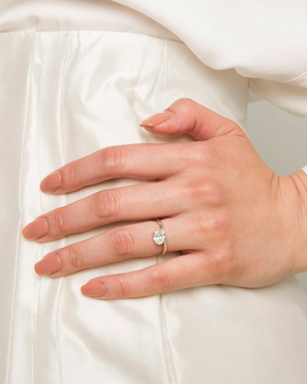 East-West Engagement Rings