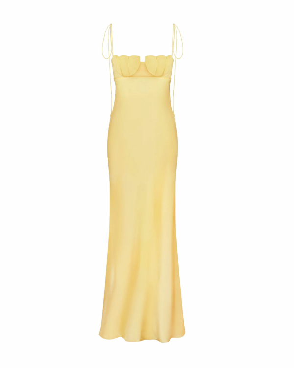 Butter Yellow Bridesmaid Dress Edit