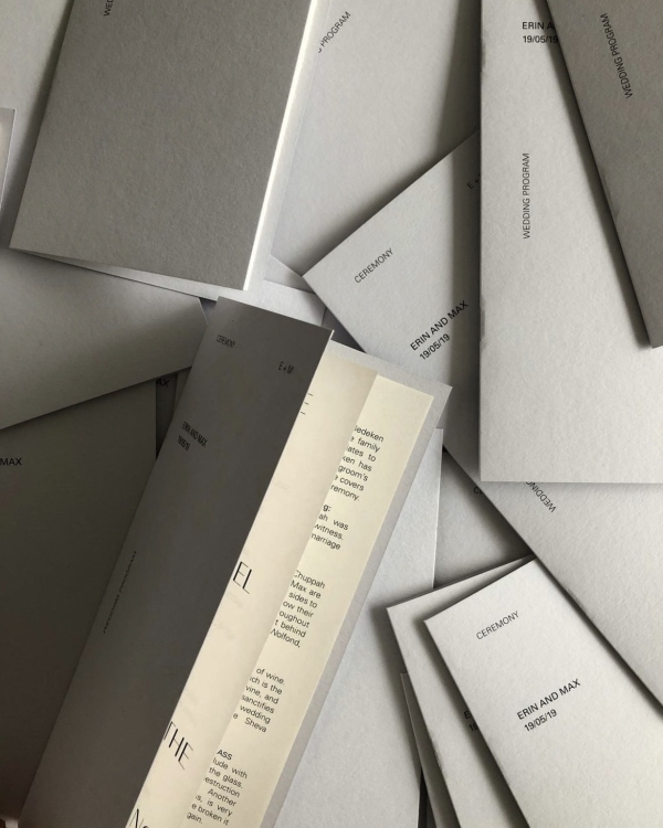 Minimalist Wedding Invitations Inspiration | Ideas for Your Minimalist Bridal Invitations