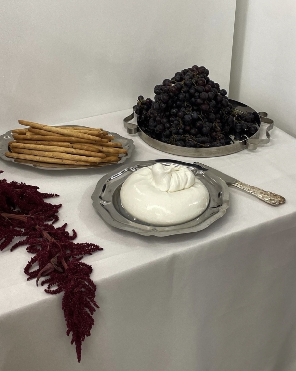 Classical European for Wedding Decor | Draped Fabrics, Candles, and Antique Silverware