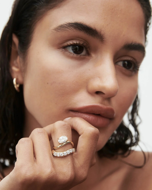 East-West Engagement Rings