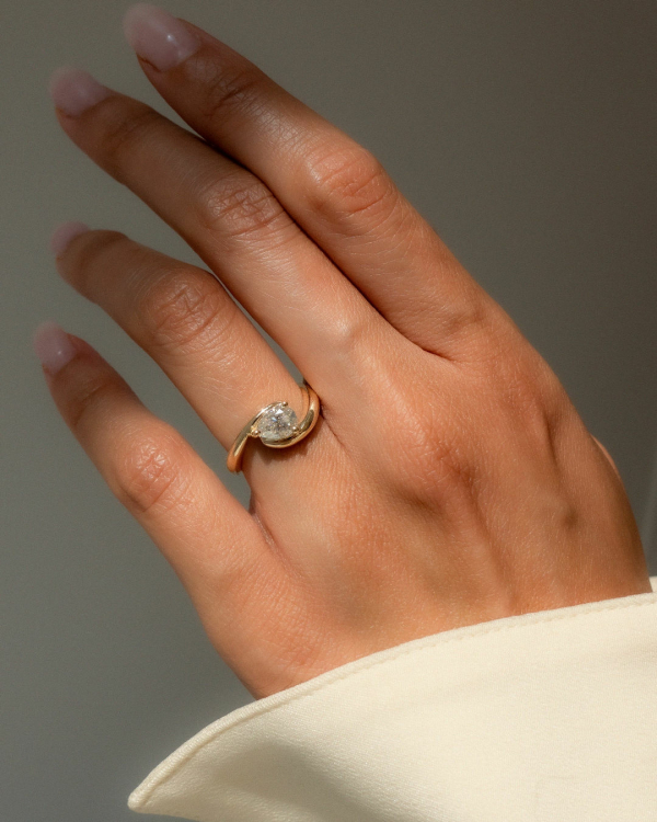 East-West Engagement Rings