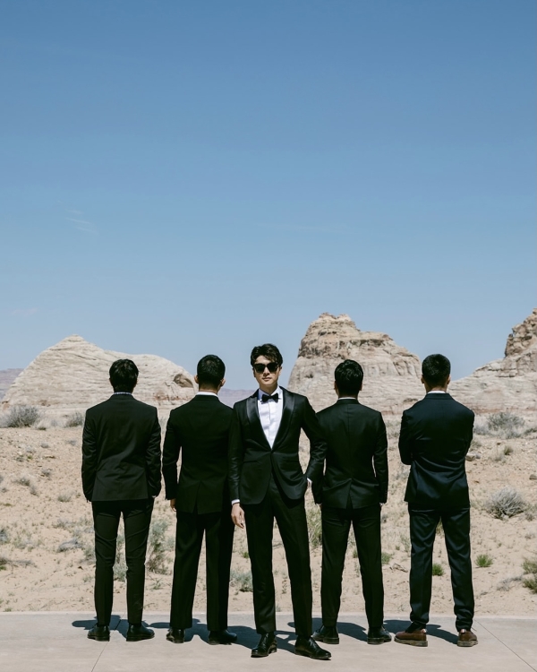 Gorgeous Wedding in the Silence of Ancient Stones of Amangiri