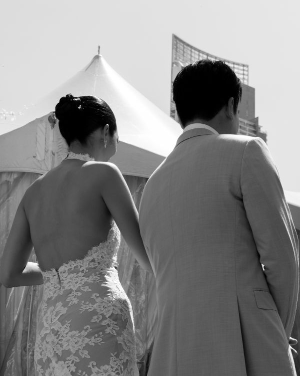 Chic Bangkok Wedding | Gorgeous Blueberry Wedding Cake