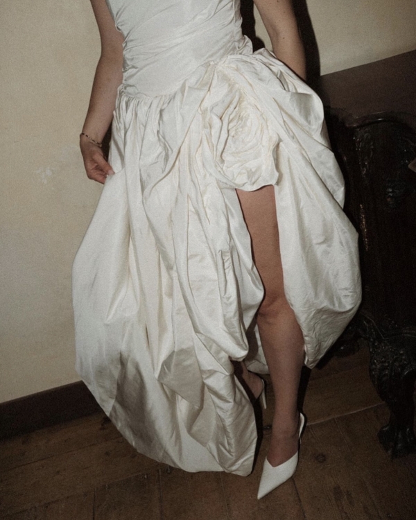 Beautiful and Trendy Wedding Dresses with Draped Details | Draped Bridal Inspiration