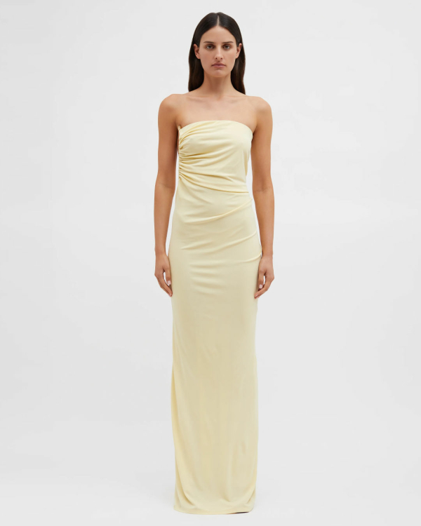 Butter Yellow Bridesmaid Dress Edit