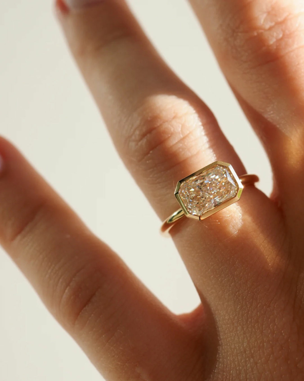 East-West Engagement Rings