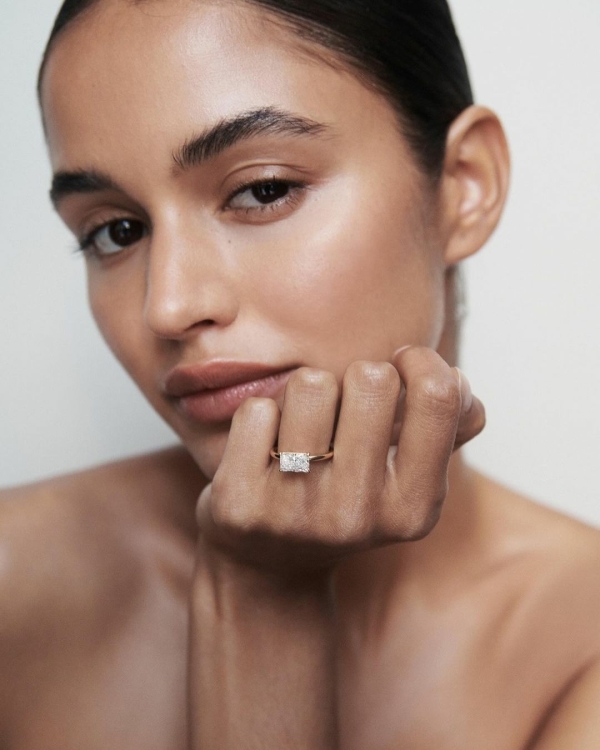 East-West Engagement Rings