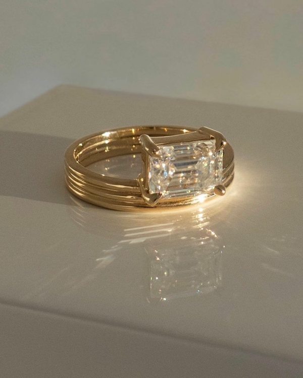 East-West Engagement Rings