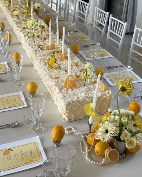Trend: Yellow Event Design