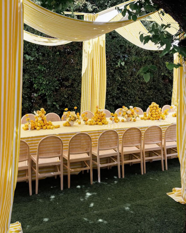 Trend: Yellow Event Design