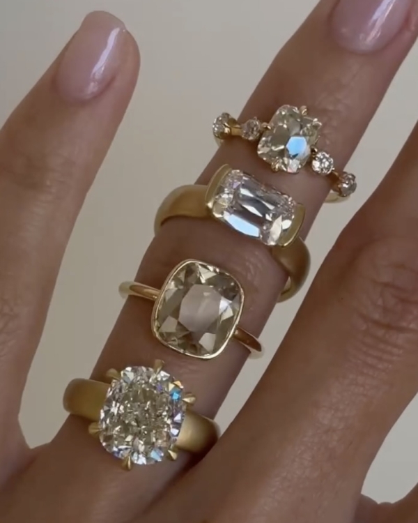 The 12 Top Engagement Ring Trends for 2025 According to Pinterest