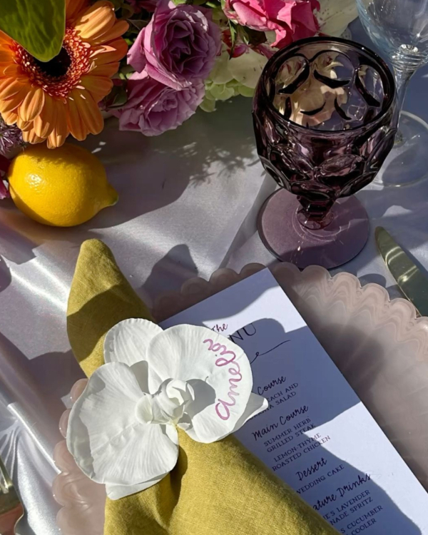 30 Creative Place Card Ideas for Summer Weddings & Events