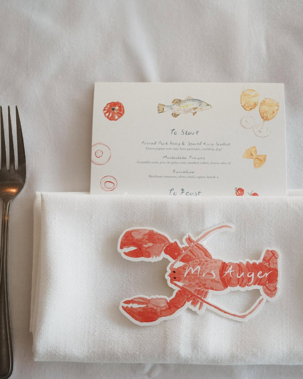 30 Fresh & Stylish Wedding Menu Designs Perfect for Summer