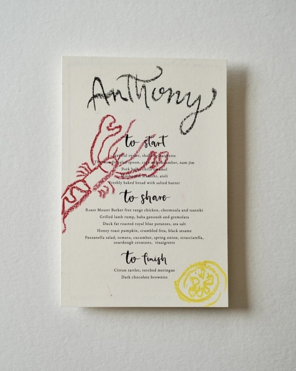 30 Fresh & Stylish Wedding Menu Designs Perfect for Summer