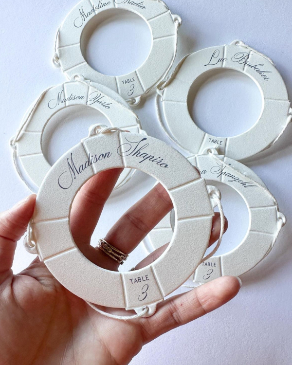 30 Creative Place Card Ideas for Summer Weddings & Events