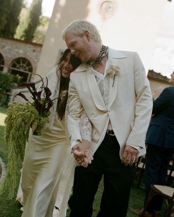 A Bohemian-Chic Wedding with Vintage Flair in Tuscany