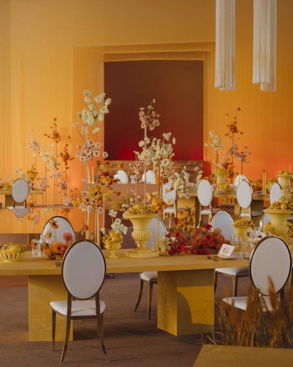 Trend: Yellow Event Design