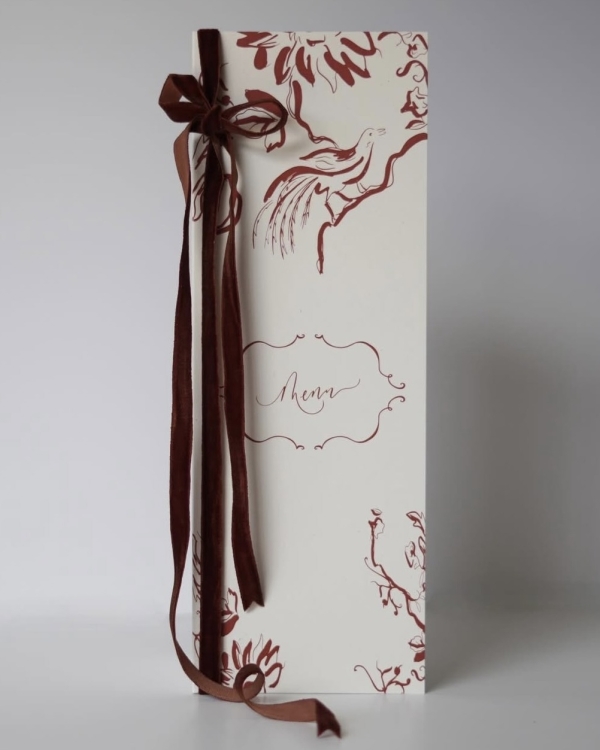 30 Fresh & Stylish Wedding Menu Designs Perfect for Summer