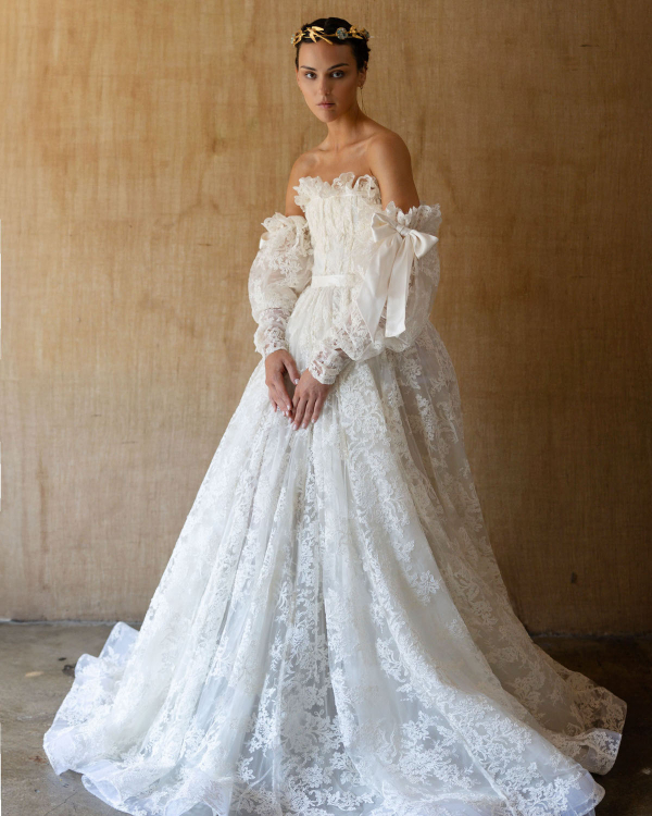 The Chicest Looks & Trends from the Spring '26 Bridal Collections