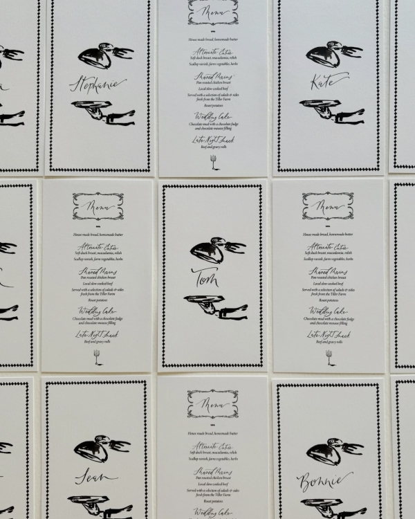 30 Fresh & Stylish Wedding Menu Designs Perfect for Summer