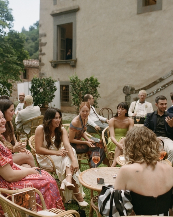 A Bohemian-Chic Wedding with Vintage Flair in Tuscany