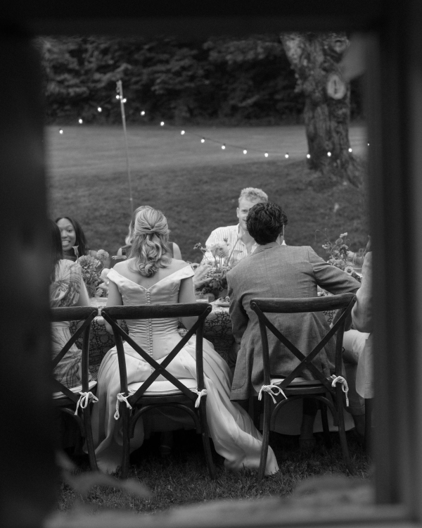 A Colorful & Relaxed Vintage Celebration in The Berkshires