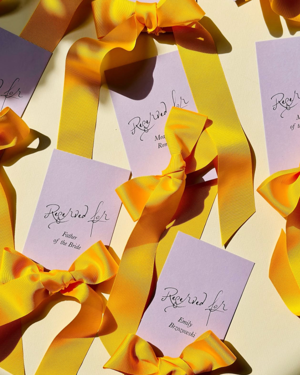 30 Creative Place Card Ideas for Summer Weddings & Events