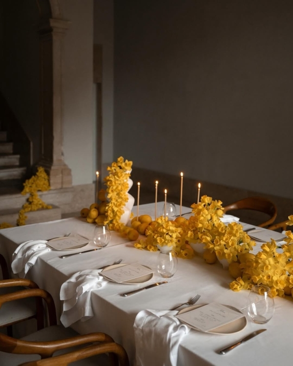 Trend: Yellow Event Design