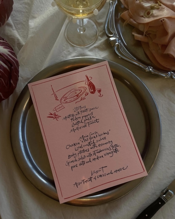 30 Fresh & Stylish Wedding Menu Designs Perfect for Summer