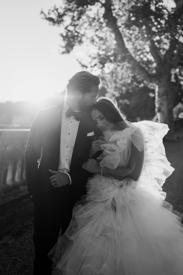 Real Wedding in Walled Garden in England