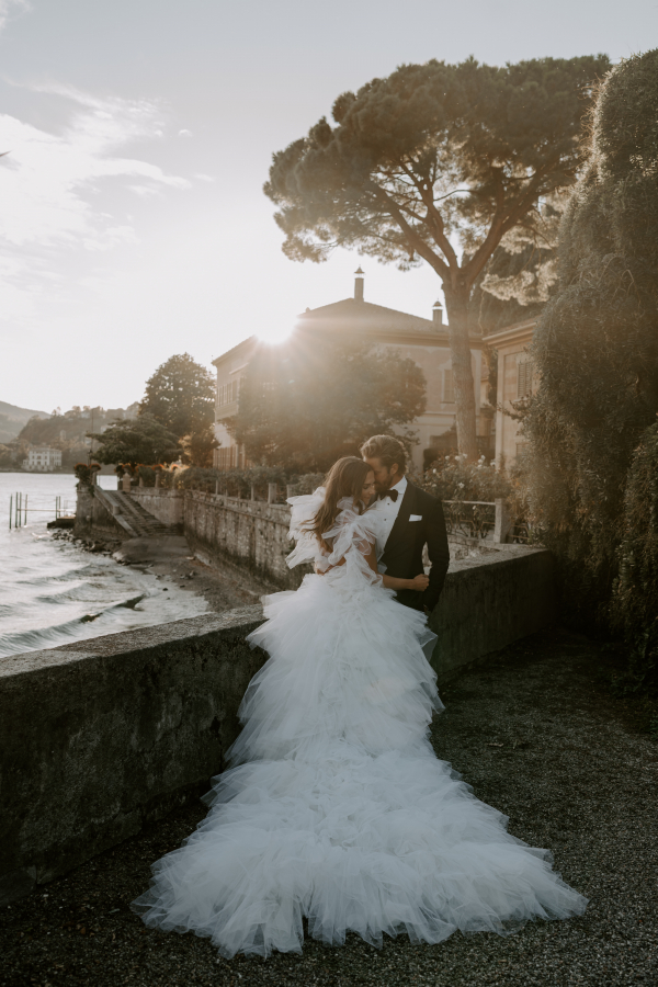 Real Wedding in Walled Garden in England